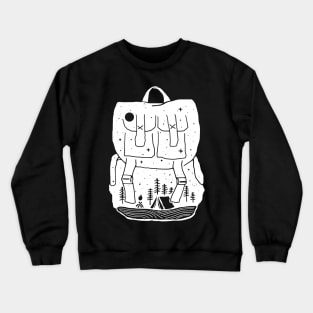 Backpacker (for Dark Color) Crewneck Sweatshirt